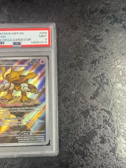 2025 POKEMON MEP EN ALAKAZAM MEG ETB- MEGA GARDEVOIR #009 MINT 💎 PSA 9 - Image 2