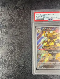 2025 POKEMON MEP EN ALAKAZAM MEG ETB- MEGA GARDEVOIR #009 MINT 💎 PSA 9 - Image 3