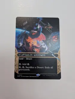 MTG - Scavenger Grounds 0037 (Borderless) - Edge of Eternities NM/M Condition - Image 1