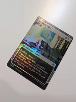 MTG - Knightly Valor (Foil) - Wilds of Eldraine: Enchanting Tales NM/M Condition - Image 2