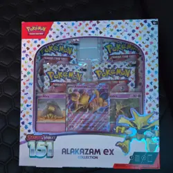 🔥Pokemon 151 Alakazam Box + Knock Out Collection + Blister pack Sealed lot. - Image 2