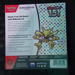 🔥Pokemon 151 Alakazam Box + Knock Out Collection + Blister pack Sealed lot. - Image 3