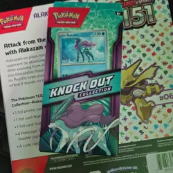 🔥Pokemon 151 Alakazam Box + Knock Out Collection + Blister pack Sealed lot. - Image 4
