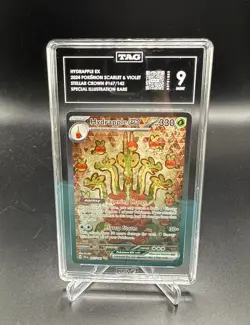2024 Pokemon SV Stellar Crown Hydrapple ex 167/142 PSA 9 - Image 1