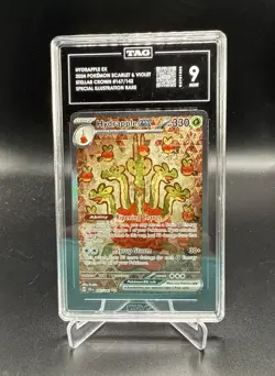 2024 Pokemon SV Stellar Crown Hydrapple ex 167/142 PSA 9 - Image 2