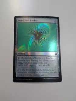 MTG - Wayfarer's Bauble (Ripple Foil) - Commander: Modern Horizons 3 NM/M Cond - Image 1