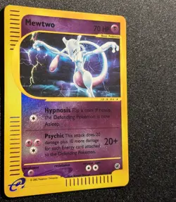 Pokemon EXPEDITION - #56/165 Mewtwo - Reverse Holo - ENG - Lightly Played - Image 5