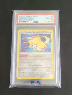 💎 PSA 10 POKEMON 2022 Silver Tempest RADIANT JIRACHI 120/195 English Gem Mint - Image 3