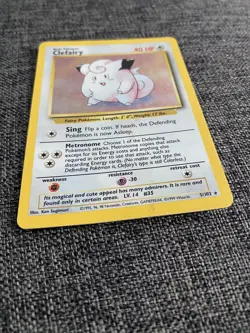 Pokemon Clefairy Base Set 5/102 Holo Unlimited TCG ! - Image 2