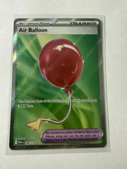 Air Balloon Ultra Rare ME01: Mega Evolution 166/132 NM Holo Pokemon TCG - Image 1