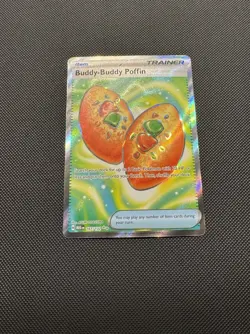Pokemon TCG Buddy-Buddy Poffin 167/132 Me01: Mega Evolution Ultra Rare Near Mint - Image 2