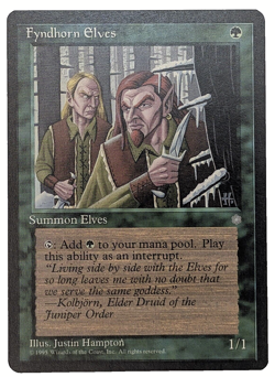 Fyndhorn Elves Magic The Gathering MTG Card Ice Age NM - Image 1