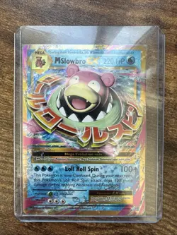 Pokemon Mega M Slowbro EX XY Evolutions Ultra Rare Holo 27/108 - Image 2
