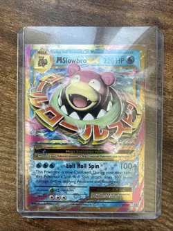 Pokemon Mega M Slowbro EX XY Evolutions Ultra Rare Holo 27/108 - Image 3