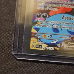 Pokemon Team Rocket's Crobat ex Destined Rivals Holo 310 HP 234/182 English - Image 4