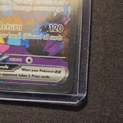 Pokemon Team Rocket's Crobat ex Destined Rivals Holo 310 HP 234/182 English - Image 5