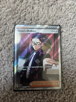 Boss’s Orders 256/217 Ultra Rare Full Art Pokemon TCG Ascended Heroes NM - Image 1
