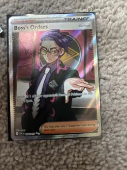 Boss’s Orders 256/217 Ultra Rare Full Art Pokemon TCG Ascended Heroes NM - Image 5