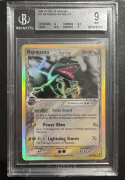 Pokemon Rayquaza - EX Delta Species Holo Rare #13 BGS 9 Mint - LOW POP 7 - Image 1