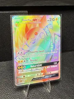 Raichu GX - 75/73 - Secret Rare NM Pokemon SM - Shining Legends - Image 2