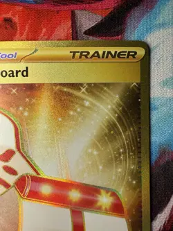 Pokemon Rescue Board 225/167 Sv06: Twilight Masquerade Hyper Rare Holo Trainer - Image 2