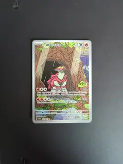 Turtonator 146/142 Illustration rare Pokemon Stellar Crown SV7 NM - Image 1