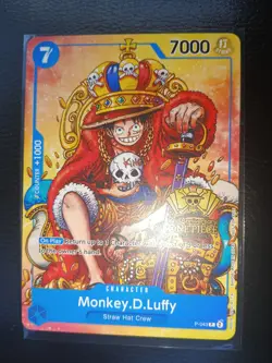 One Piece TCG - Monkey.D.Luffy P-043 (2nd Anniversary Stamped Promo) - English💎 - Image 2