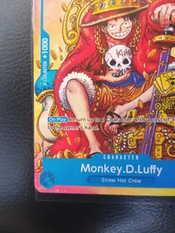 One Piece TCG - Monkey.D.Luffy P-043 (2nd Anniversary Stamped Promo) - English💎 - Image 5