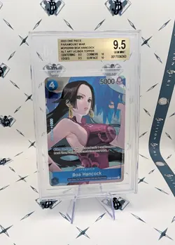 BGS 9.5 - One Piece TCG OP02-059 Boa Hancock Box Topper English - Image 1