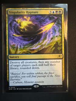 Singularity Rupture Edge of Eternities (NONFOIL) - Image 1