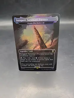 MTG: Lord of the Rings - Isengard, Saruman's Fortress (Boseiju) - FOIL 0359 NM - Image 1
