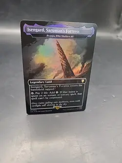 MTG: Lord of the Rings - Isengard, Saruman's Fortress (Boseiju) - FOIL 0359 NM - Image 2