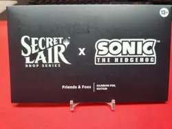 MTG: Secret Lair x Sonic: Friends & Foes Rainbow Foil Edition *BRAND NEW SEALED* - Image 1