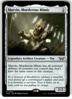 Duskmourn: House of Horror Marvin, Murderous Mimic Expansion/Rare - Image 1