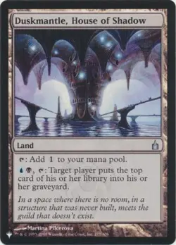 MTG Ravnica - Duskmantle, House of Shadow [The List] - Image 1