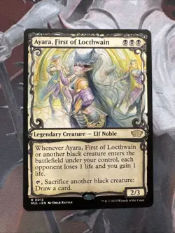 Ayara, First of Locthwain - Multiverse Legends - MUL MTG NM 13 Regular - Image 1
