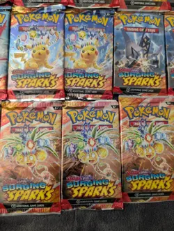 Pokemon TCG Surging Sparks Booster Pack x22 Factory Sealed - Image 3