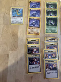 Pokemon WOTC Team Rocket Non Holo Rares and Common Uncommon Lot - Image 1