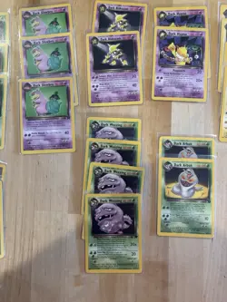Pokemon WOTC Team Rocket Non Holo Rares and Common Uncommon Lot - Image 2
