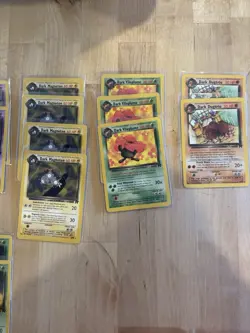 Pokemon WOTC Team Rocket Non Holo Rares and Common Uncommon Lot - Image 3