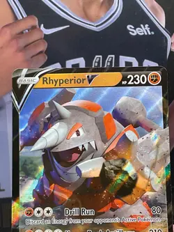 Pokemon TCG Rhyperior 095/189 Darkness Ablaze Ultra Rare Holo - Image 3