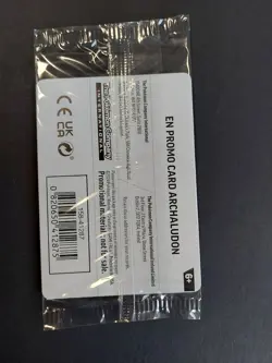 Pokemon TCG Archaludon 107/142 GameStop Promo SEALED Cosmos Swirl 💫 - Image 2