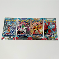 Pokemon TCG: Scarlet & Violet Paradox Rift Booster Pack Art Set (4 Packs) - Image 2