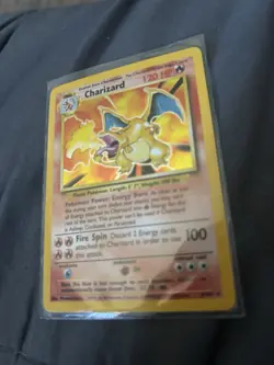 Pokemon Charizard 4/102 Base Set Holo Rare 120 HP English Wizards of the Coast - Image 2