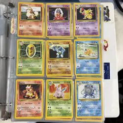Pokemon Vintage Binder Collection Base Set - Jungle - Neo Genesis All NM-LP - Image 5