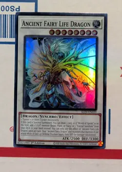 Ancient Fairy Life Dragon ALIN-EN039 Alliance Insight 1st Edition Yugioh - Image 1