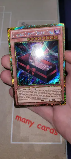Gimmick Puppet Dreary Doll (LP) PGLD-EN001 Gold Secret Rare - Image 2