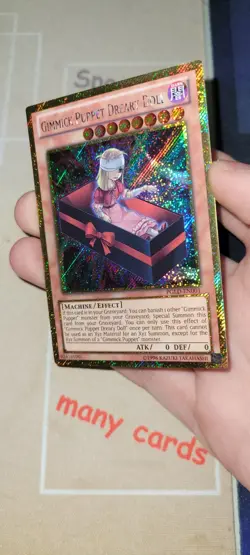 Gimmick Puppet Dreary Doll (LP) PGLD-EN001 Gold Secret Rare - Image 4