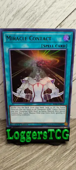 Yu-Gi-Oh! Miracle Contact / BLLR EN076 1st Edition MP - Image 1
