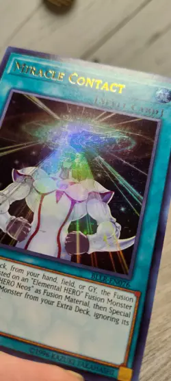 Yu-Gi-Oh! Miracle Contact / BLLR EN076 1st Edition MP - Image 2
